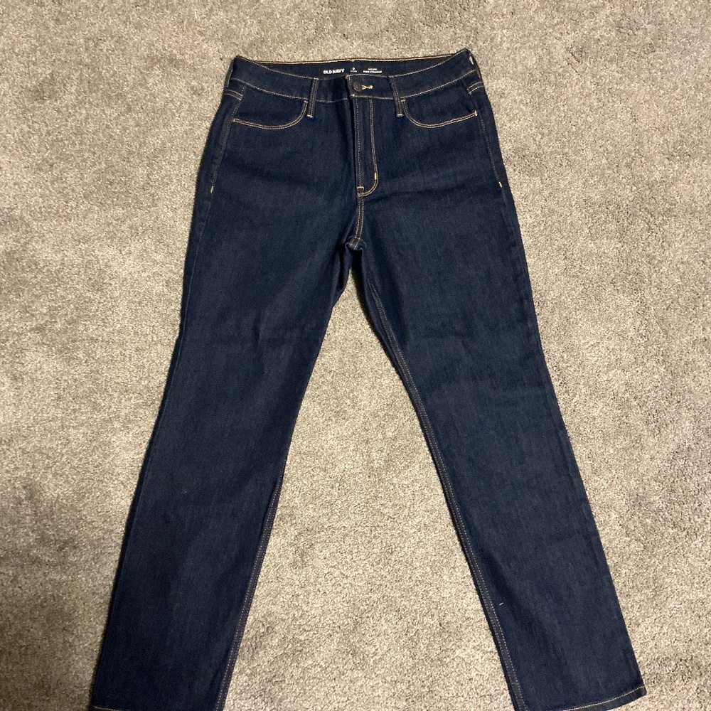 Old Navy-High Rise-Straight-Women's 8 Petite